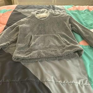 Gray, Old Navy jacket fleece inside